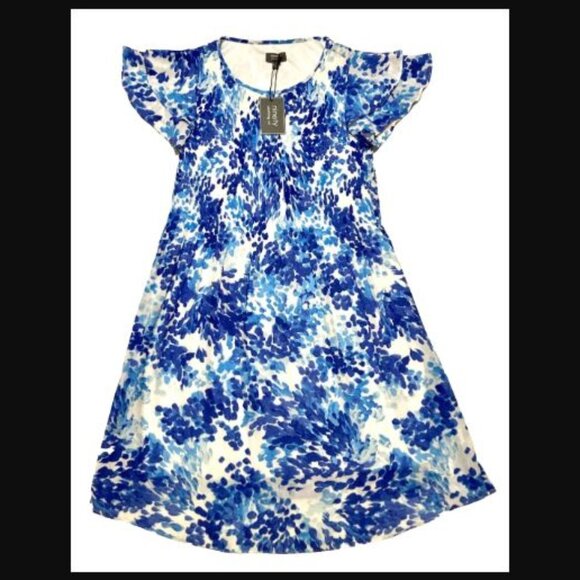 NWT! Ninety Clothing Co Women’s S Chiffon Stretch A-Line Casual Formal Dress - Picture 1 of 6